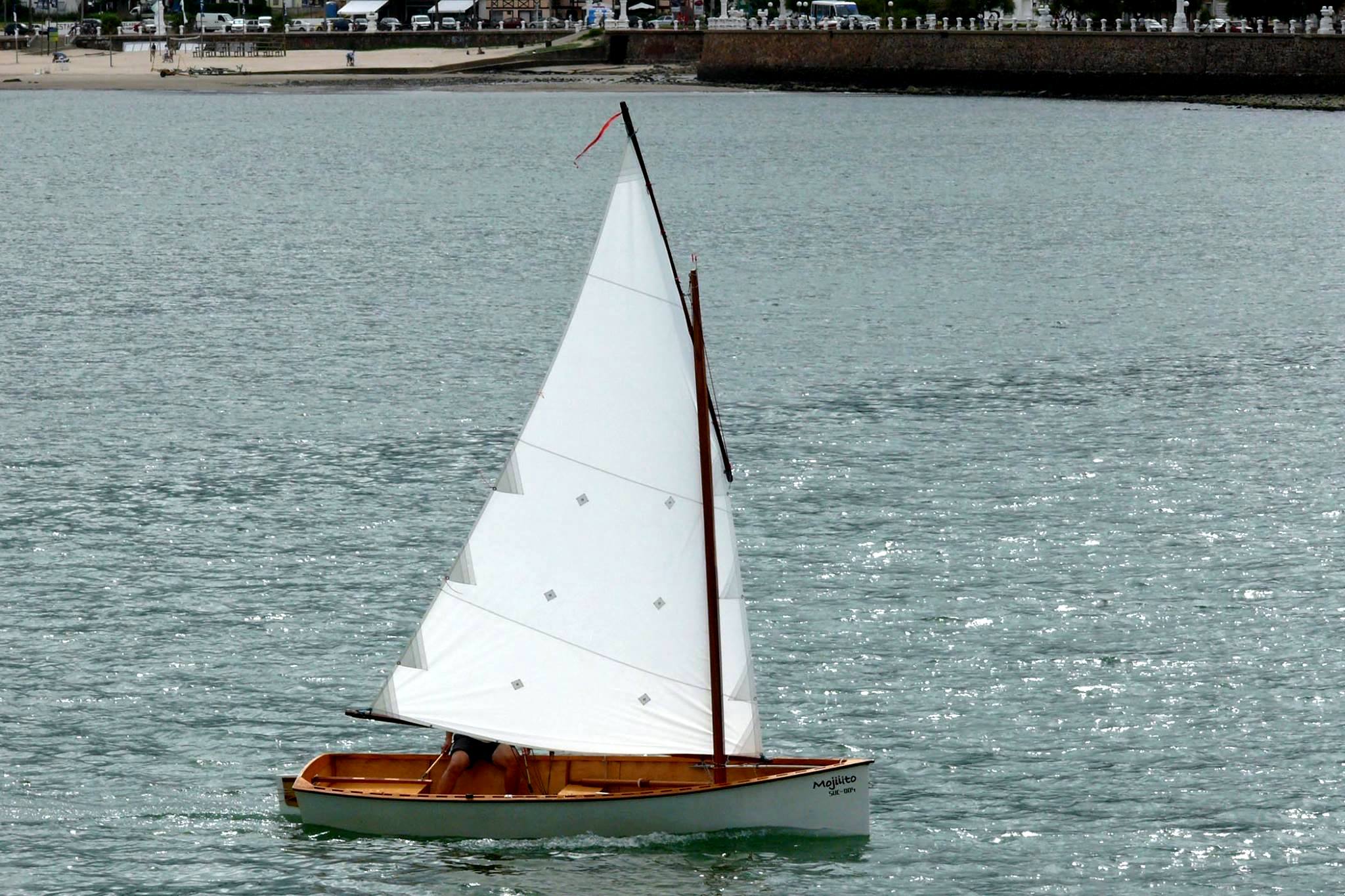 Really Simple Sails for Goat Island Skiff, Canoes, OzRacer and PDRacer 